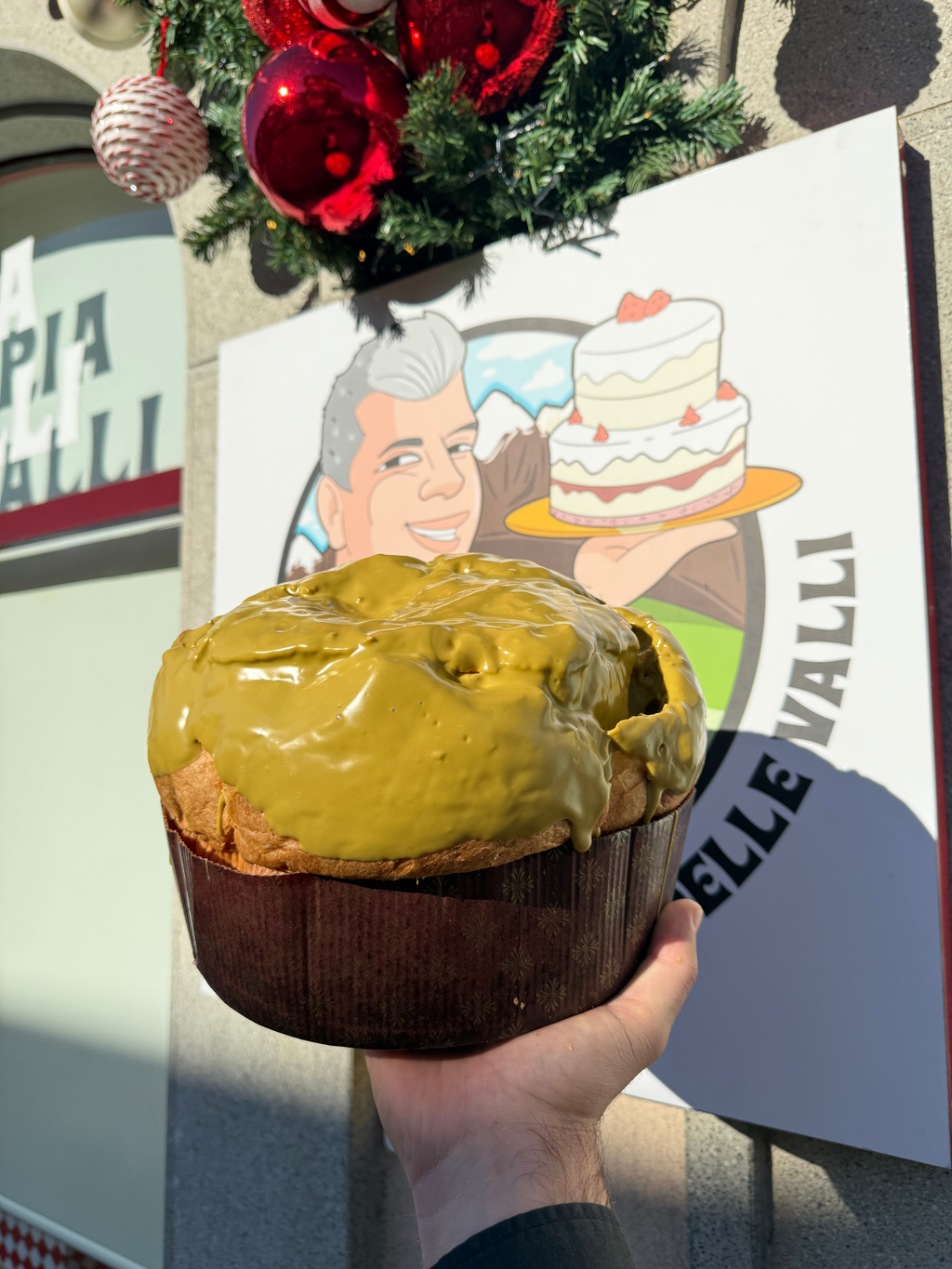 PANETTONE AL PISTACCHIO