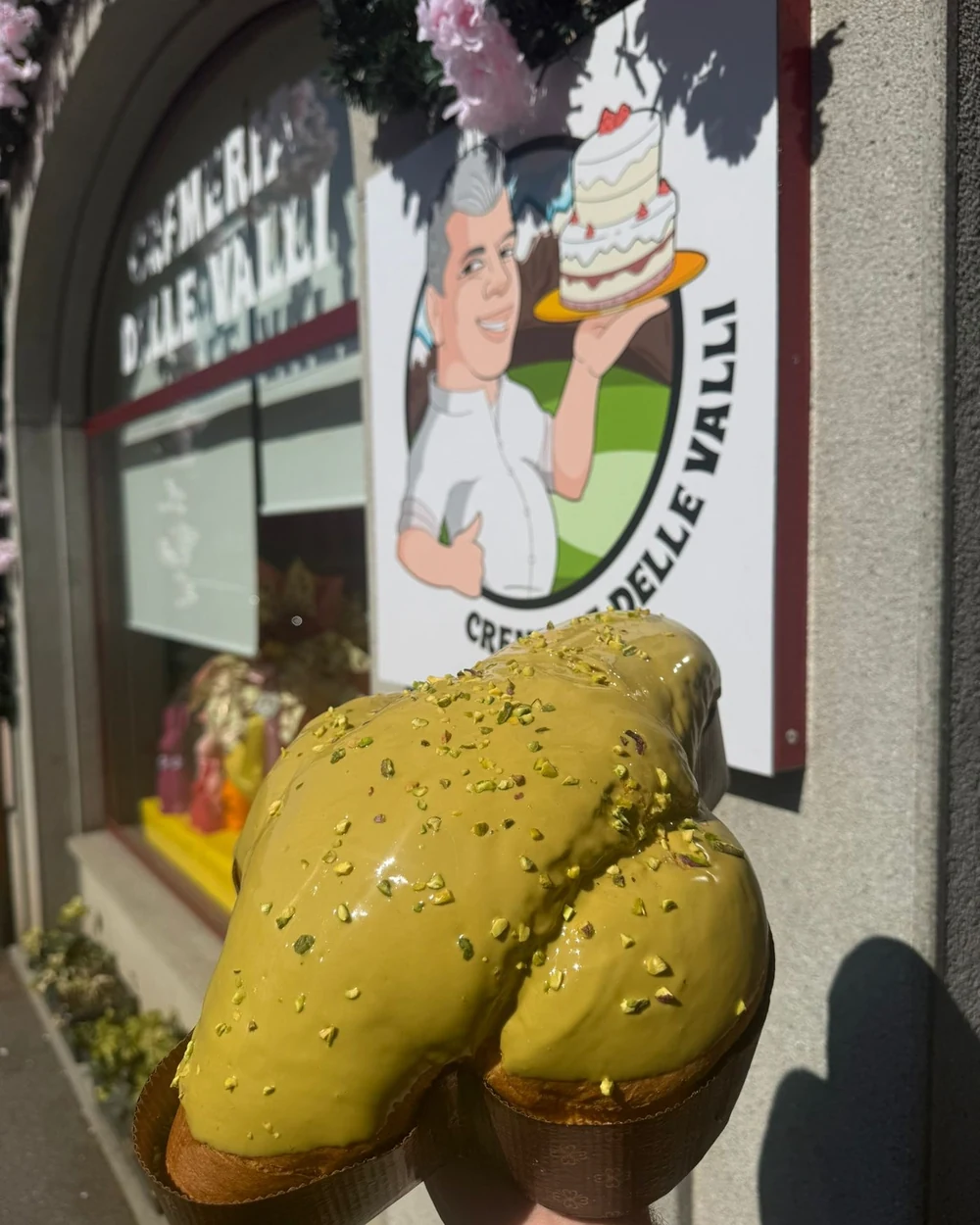 Colomba al pistacchio — Cremeria delle Valli, Zogno