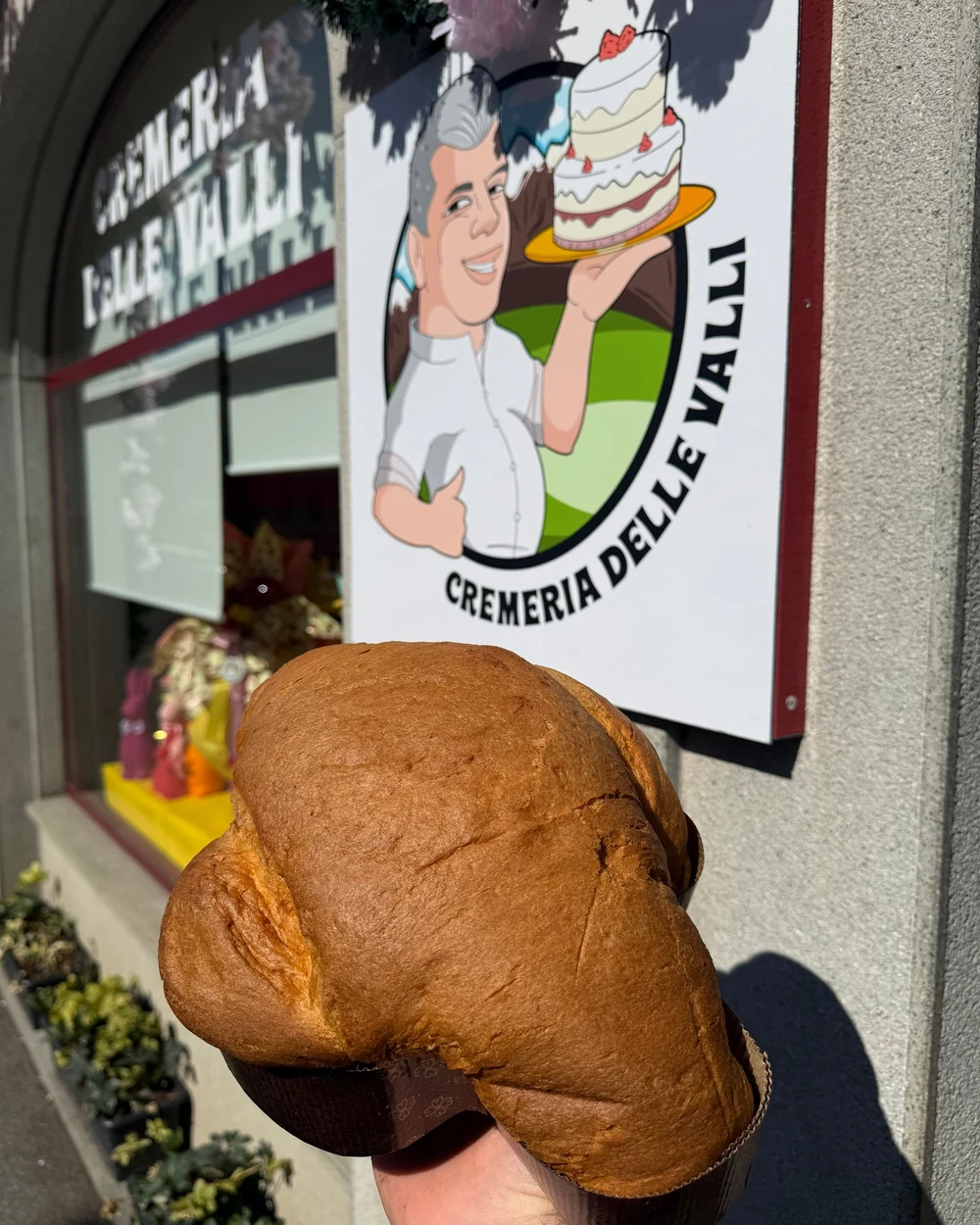 Colomba triestina — Cremeria delle Valli, Zogno